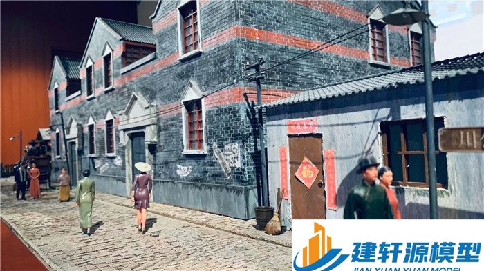 称多中共四大纪念馆微缩