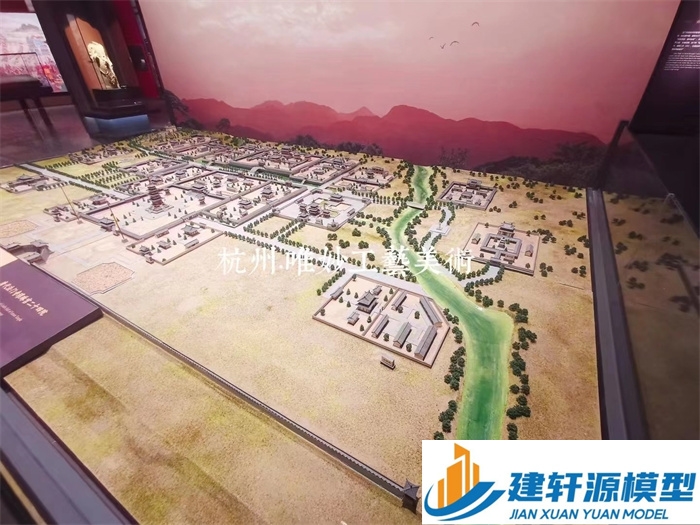 称多微缩模型法门寺